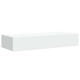 Wall-mounted Drawer Shelves 2 pcs White 60x23.5x10cm MDF - Rear View