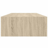 Wall-mounted Drawer Shelf Oak 60x23.5x10cm MDF