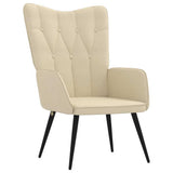 Relaxing Chair Cream Fabric