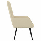Relaxing Chair Cream Fabric