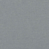Relaxing Chair with a Stool Light Grey Fabric