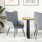 Relaxing Chair Light Grey Fabric