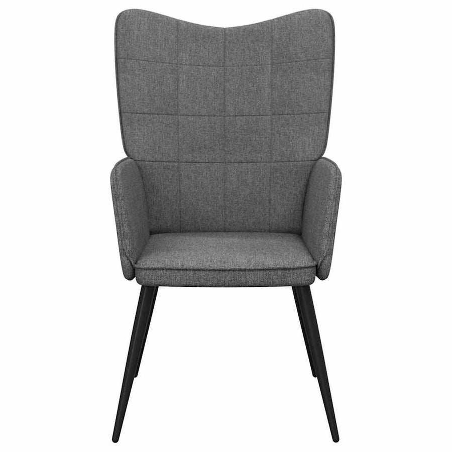 Relaxing Chair Dark Grey Fabric