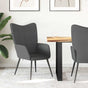 Relaxing Chair Dark Grey Fabric