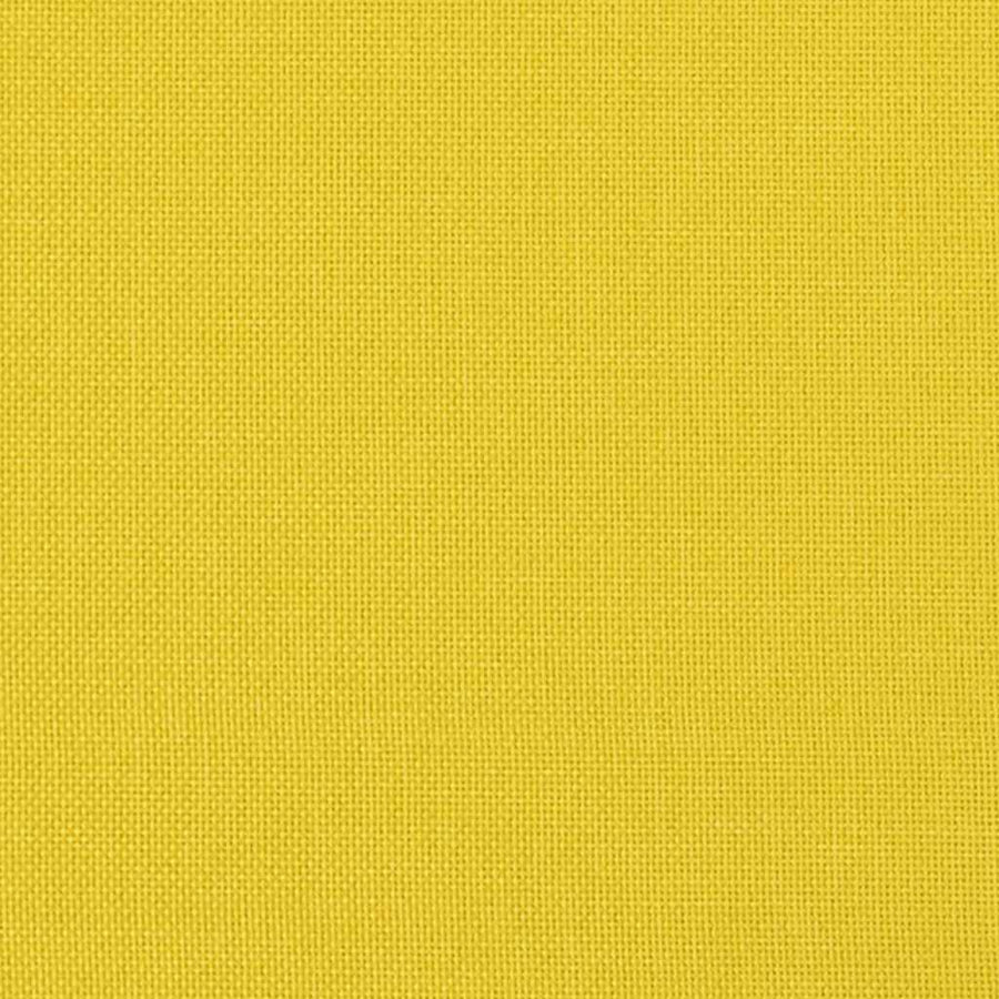 Relaxing Chair with a Stool Mustard Yellow Fabric