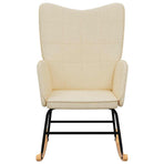 Rocking Chair Cream Fabric