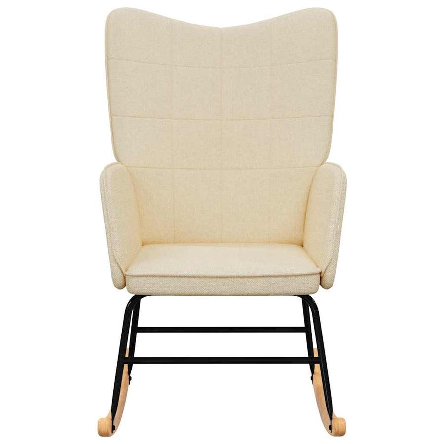Rocking Chair Cream Fabric