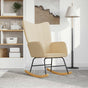 Rocking Chair Cream Fabric