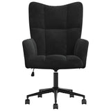 Relaxing Chair Black Velvet