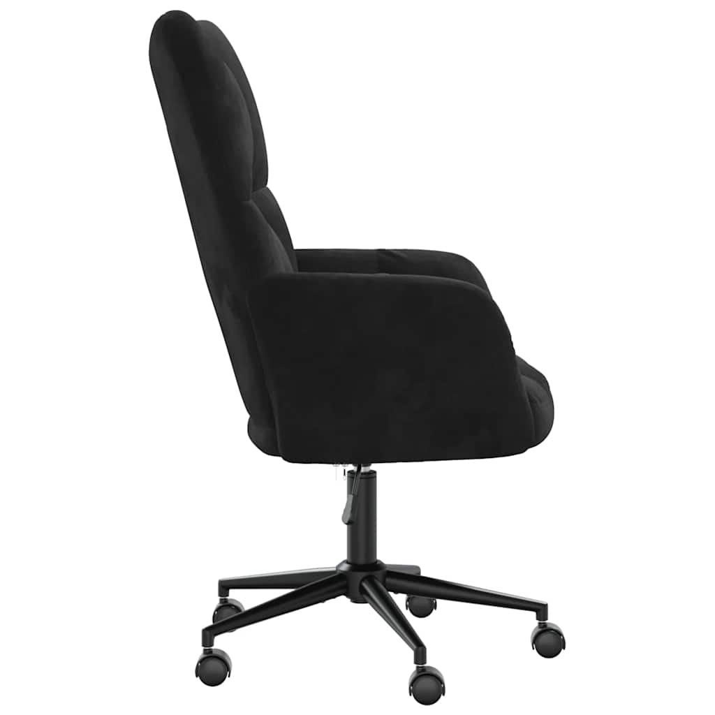 Relaxing Chair Black Velvet