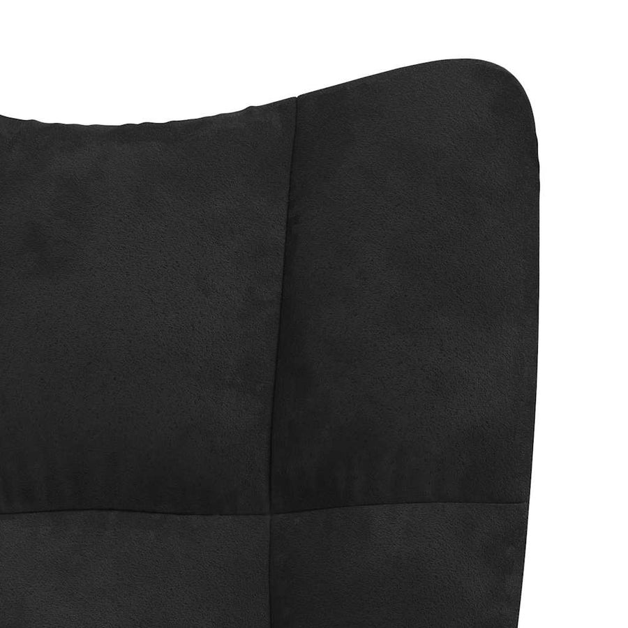 Relaxing Chair Black Velvet