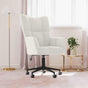 Relaxing Chair Cream White Velvet