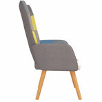 Relaxing Chair Patchwork Fabric