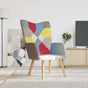 Relaxing Chair Patchwork Fabric