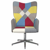 Relaxing Chair Patchwork Fabric - Side View