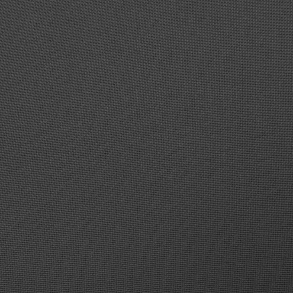 Reclining Chair Dark Grey Fabric