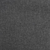 Massage Reclining Chair Dark Grey Fabric