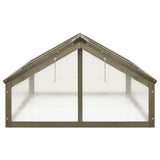 Greenhouse Grey 114x80x50 cm Firwood