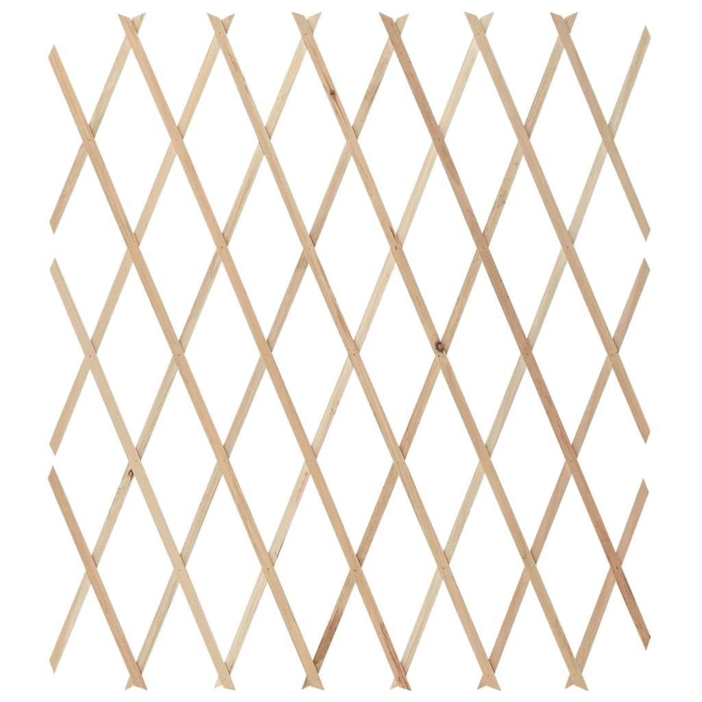 Trellis Fences 5 pcs Solid Firwood 180x80 cm