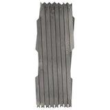 Trellis Fences 5 pcs Grey Solid Firwood 180x30 cm