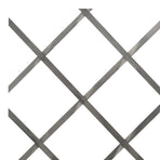 Trellis Fences 5 pcs Grey Solid Firwood 180x30 cm