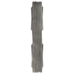 Trellis Fences 5 pcs Grey Solid Firwood 180x60 cm