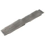 Trellis Fences 5 pcs Grey Solid Firwood 180x60 cm - Side View