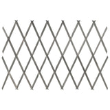 Trellis Fences 5 pcs Grey Solid Firwood 180x60 cm