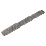Trellis Fences 5 pcs Grey Solid Firwood 180x80 cm - Side View