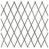 Trellis Fences 5 pcs Grey Solid Firwood 180x80 cm - 45-Degree Angle