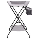Changing Table Light Grey Iron - Front View
