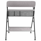 Changing Table Light Grey Iron - Side View