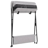 Changing Table Light Grey Iron - 45-Degree Angle