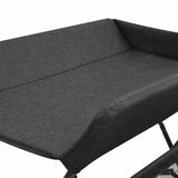 Changing Table Anthracite Iron - Low Angle