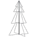 Christmas Cone Tree 160 LEDs Indoor and Outdoor 78x120 cm - Front View
