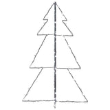 Christmas Cone Tree 160 LEDs Indoor and Outdoor 78x120 cm - Rear View