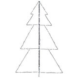 Christmas Cone Tree 200 LEDs Indoor and Outdoor 98x150 cm - Rear View