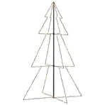 Christmas Cone Tree 240 LEDs Indoor and Outdoor 118x180 cm