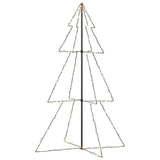 Christmas Cone Tree 240 LEDs Indoor and Outdoor 118x180 cm - Front View