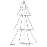 Christmas Cone Tree 240 LEDs Indoor and Outdoor 118x180 cm - 45-Degree Angle