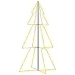 Christmas Cone Tree 300 LEDs Indoor and Outdoor 120x220 cm