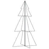 Christmas Cone Tree 300 LEDs Indoor and Outdoor 120x220 cm - Top-Down View