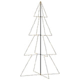 Christmas Cone Tree 360 LEDs Indoor and Outdoor 143x250 cm - Front View