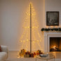 Christmas Cone Tree 360 LEDs Indoor and Outdoor 143x250 cm