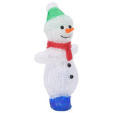 LED Christmas Acrylic Snowman Figure Indoor and Outdoor 30cm - 45-Degree Angle