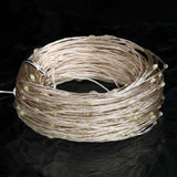LED Micro Fairy String Lights 40m 400 LED Cold White 8 Function - Top-Down View
