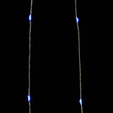 LED Micro Fairy String Lights 40m 400 LED Cold White 8 Function - 45-Degree Angle