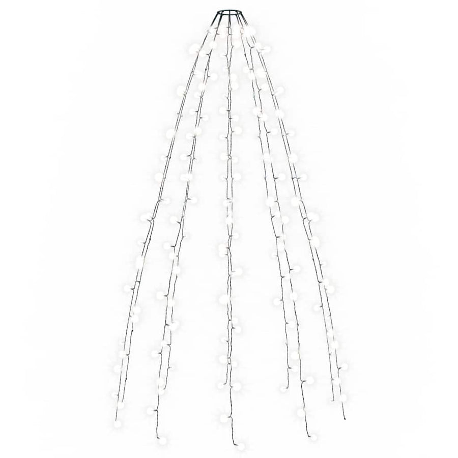 Christmas Tree Net Lights with 180 LEDs Cold White 180 cm