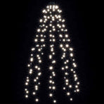 Christmas Tree Net Lights with 180 LEDs Cold White 180 cm