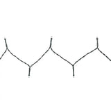 Christmas Tree Net Lights with 180 LEDs Cold White 180 cm - 45-Degree Angle